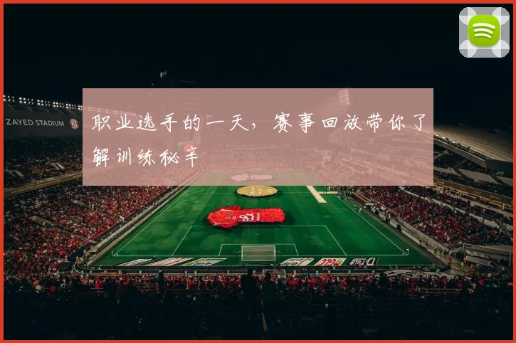 职业选手的一天,赛事回放带你了解训练秘辛
