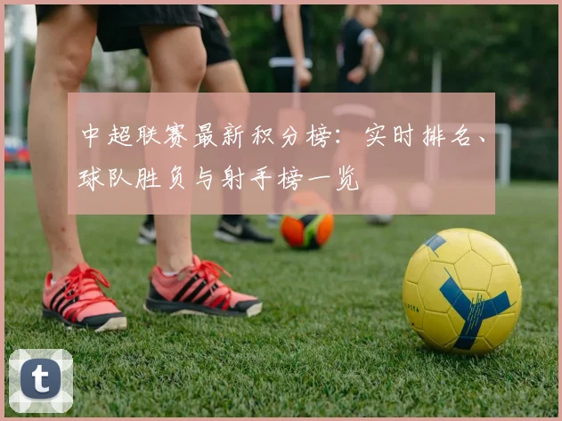 中超联赛最新积分榜：实时排名、球队胜负与射手榜一览